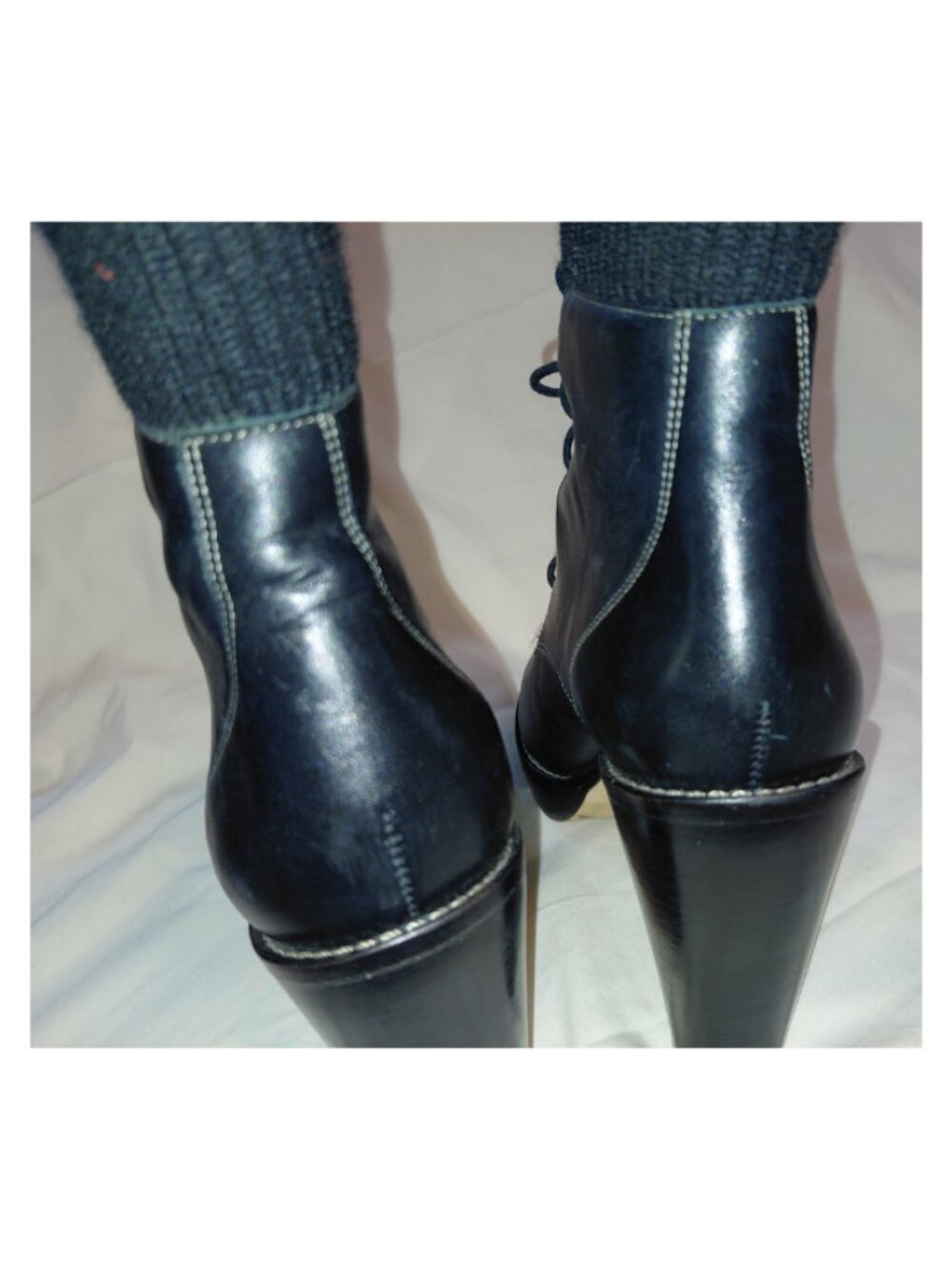 Cole Haan Nike Air Stephanie Boots 7B Black - Picture 6 of 16